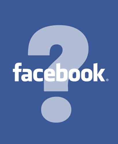 FACEBOOK Question Mark